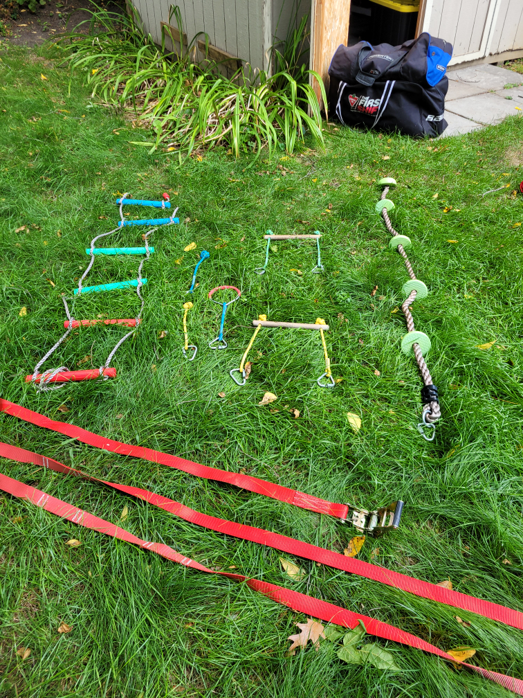 Kids Ninja Warrior Obstacle Course