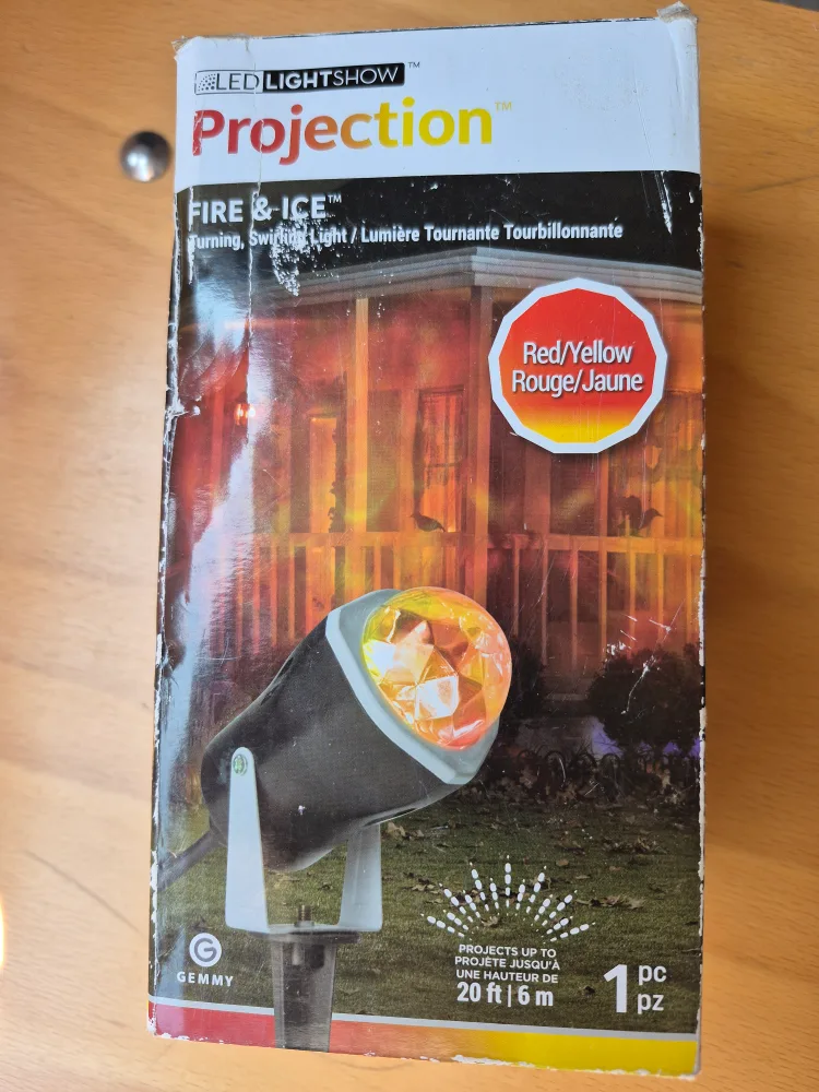 LED Lightshow Projection Fire & Ice Light thumbnail