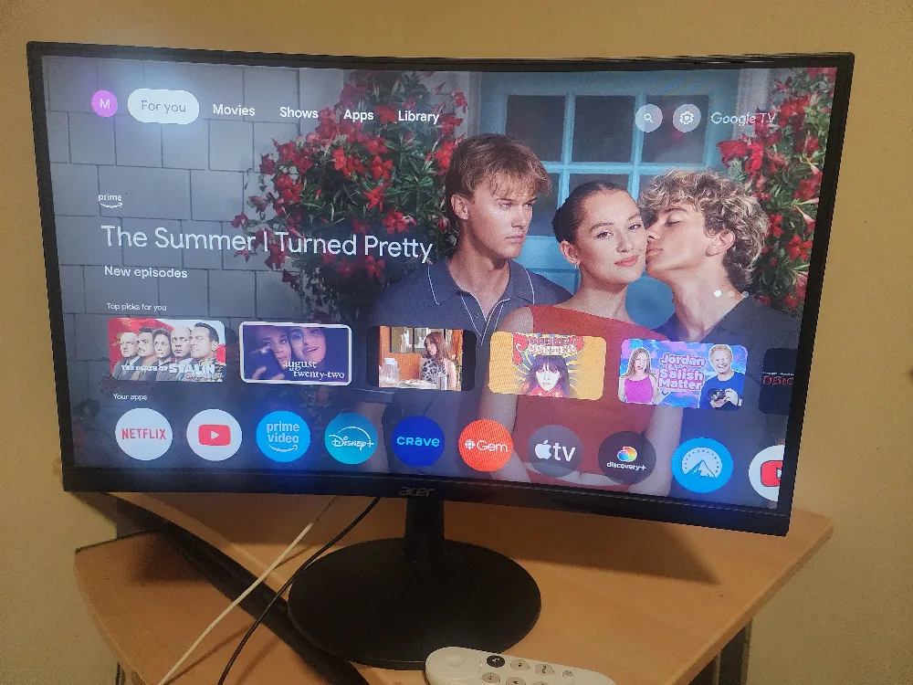 Acer 24" Curved Monitor