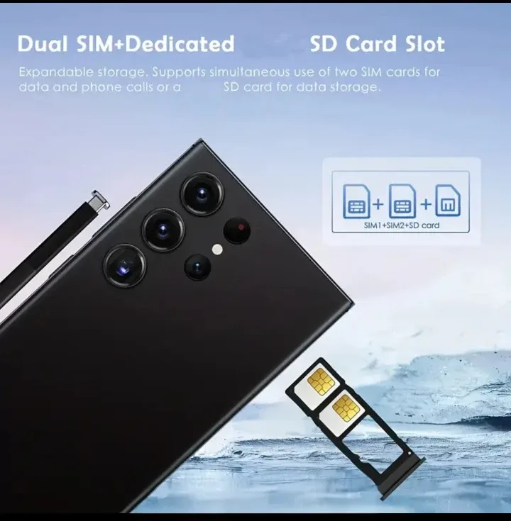 2025 New S25 Ultra Smartphones 16GB+1TB 5G Dual SIM 4K OLED image indicator(9)
