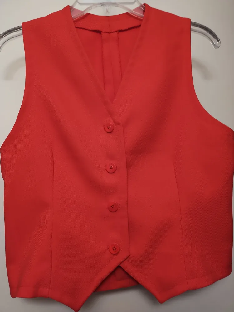 🥕Red Stylish Vest thumbnail