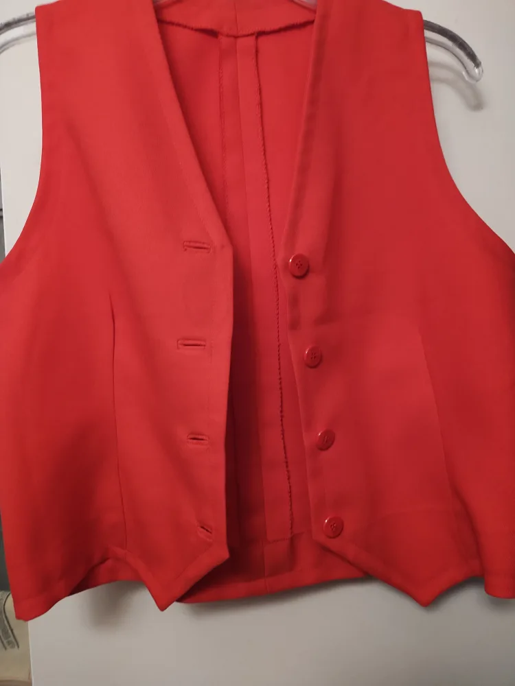 🥕Red Stylish Vest image indicator(2)