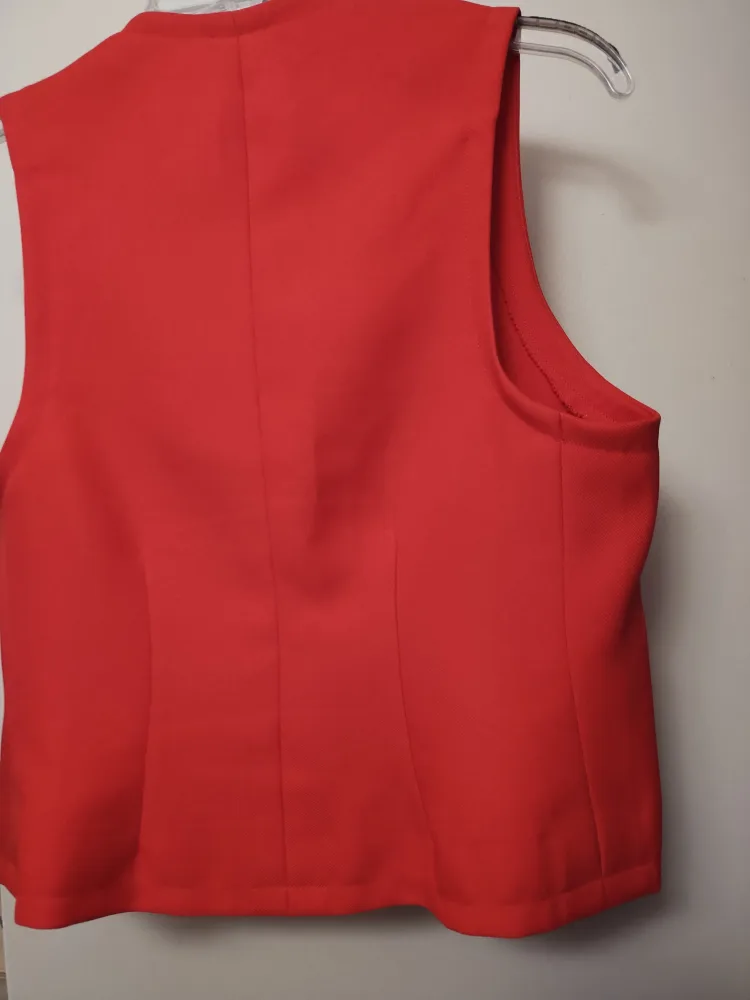 🥕Red Stylish Vest image indicator(3)
