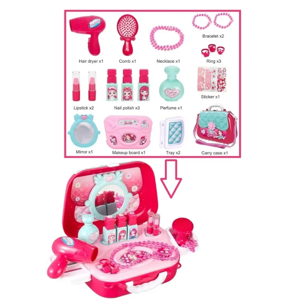 Clttoyvers Pretend Play Makeup Kit - New! image indicator(6)