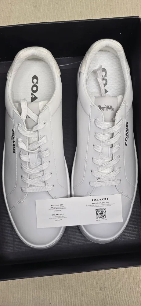Clip Low Top Sneaker With Signature Canvas  COACH Optic-White thumbnail