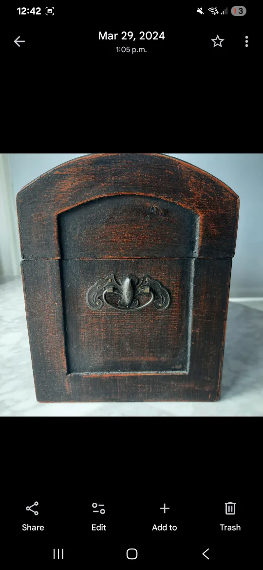 Wooden Treasure Chest 🥕 image indicator(2)