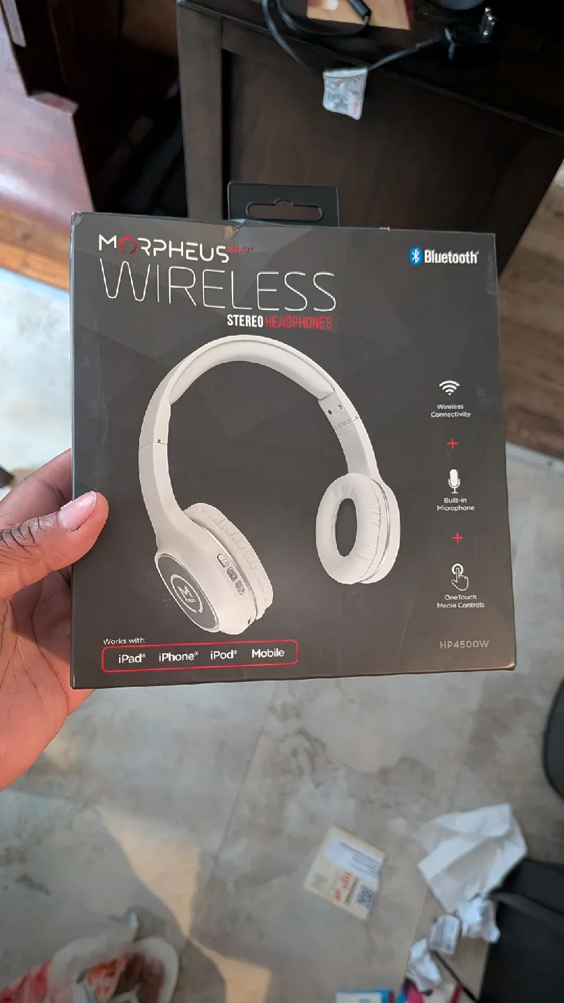 Morpheus Wireless Stereo Headphones - HP4500W thumbnail