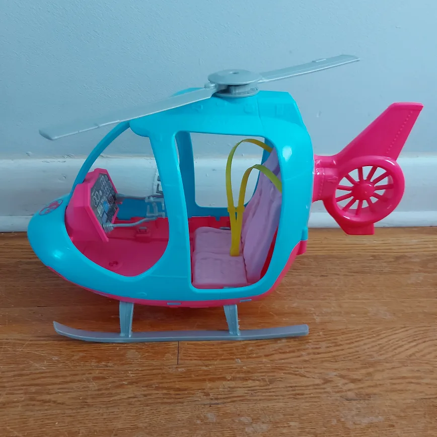 As NEW - Barbie Helicopter Toy image indicator(2)