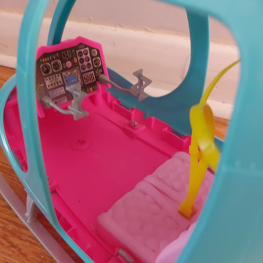 As NEW - Barbie Helicopter Toy image indicator(6)