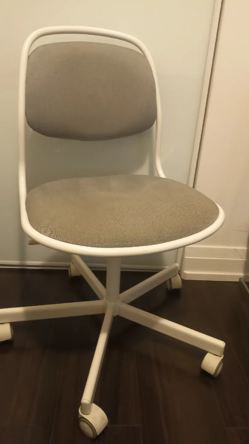 Grey Swivel Desk Chair thumbnail