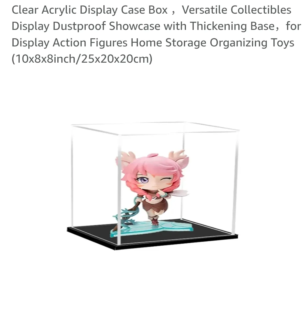 Acrylic Display Case 14x8x12 inch image indicator(3)