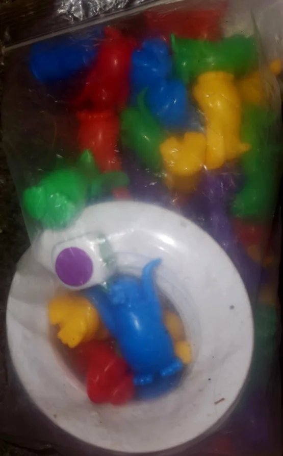 Assorted Plastic Animal Toys ANGRY BIRDS GAME I BELIEVE. thumbnail