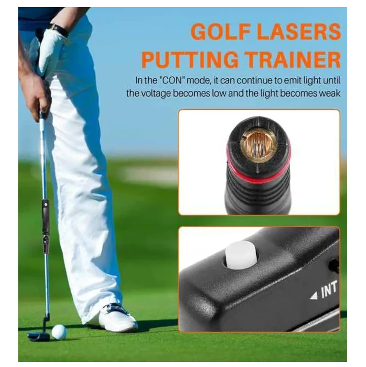 GOLF PUTTER AID, LASERS PUTTING TRAINER, SWING SIGHT AID - photo 2