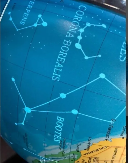 Vevor 9" Illuminated World Globe image indicator(6)