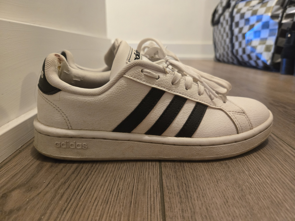 Adidas Grand Court White/Black Sneakers - photo 2