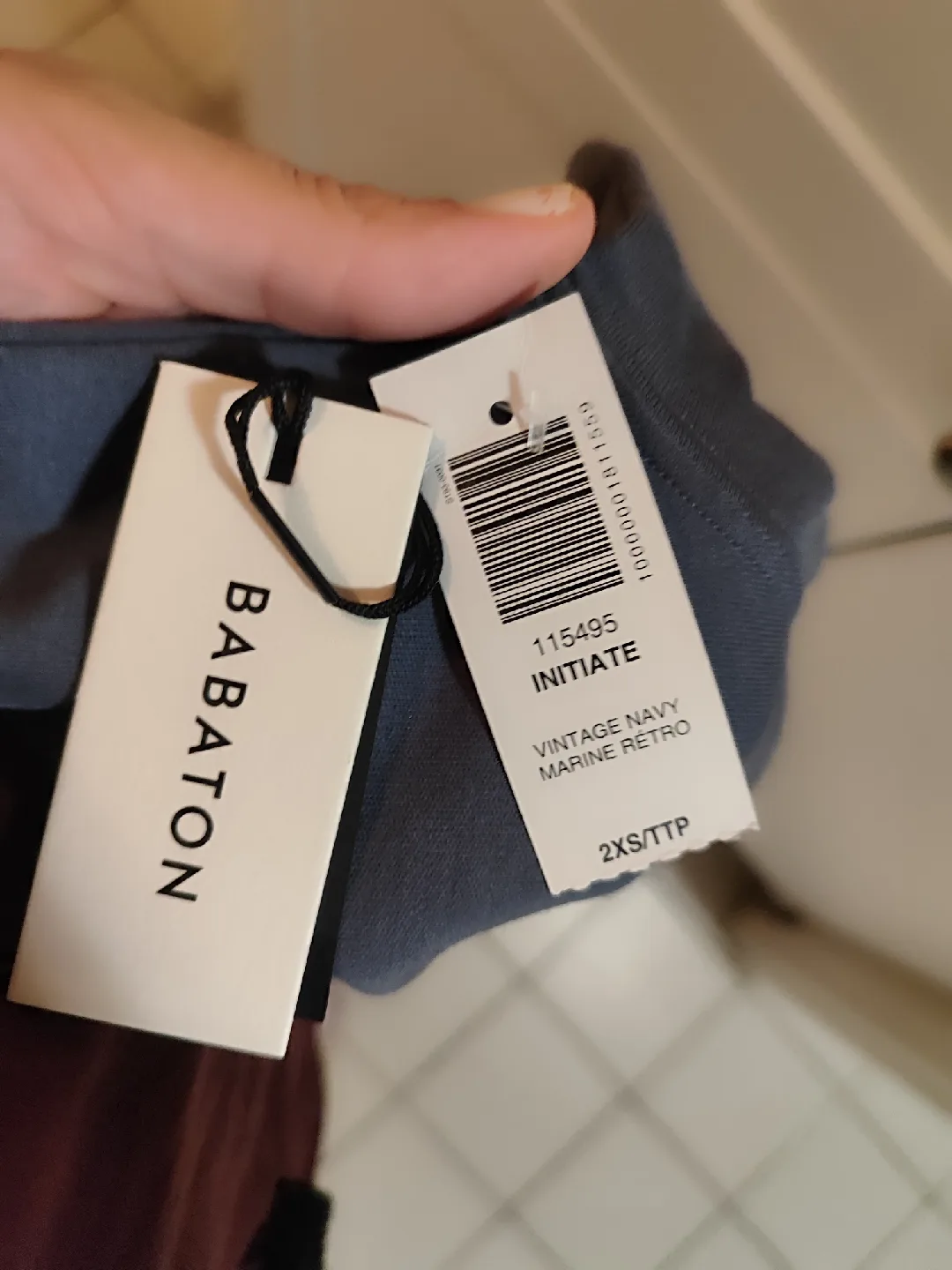 Babaton Initiate Dress - Vintage Navy, Size 2XS image indicator(3)