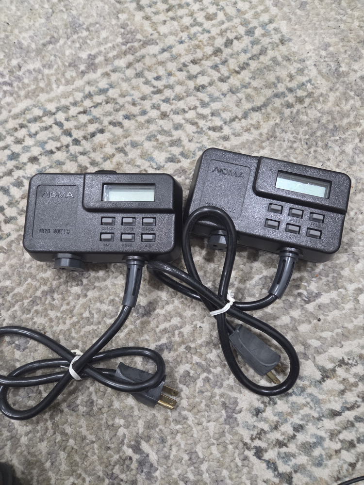 NOMA Programmable Digital Timer - Set of 2