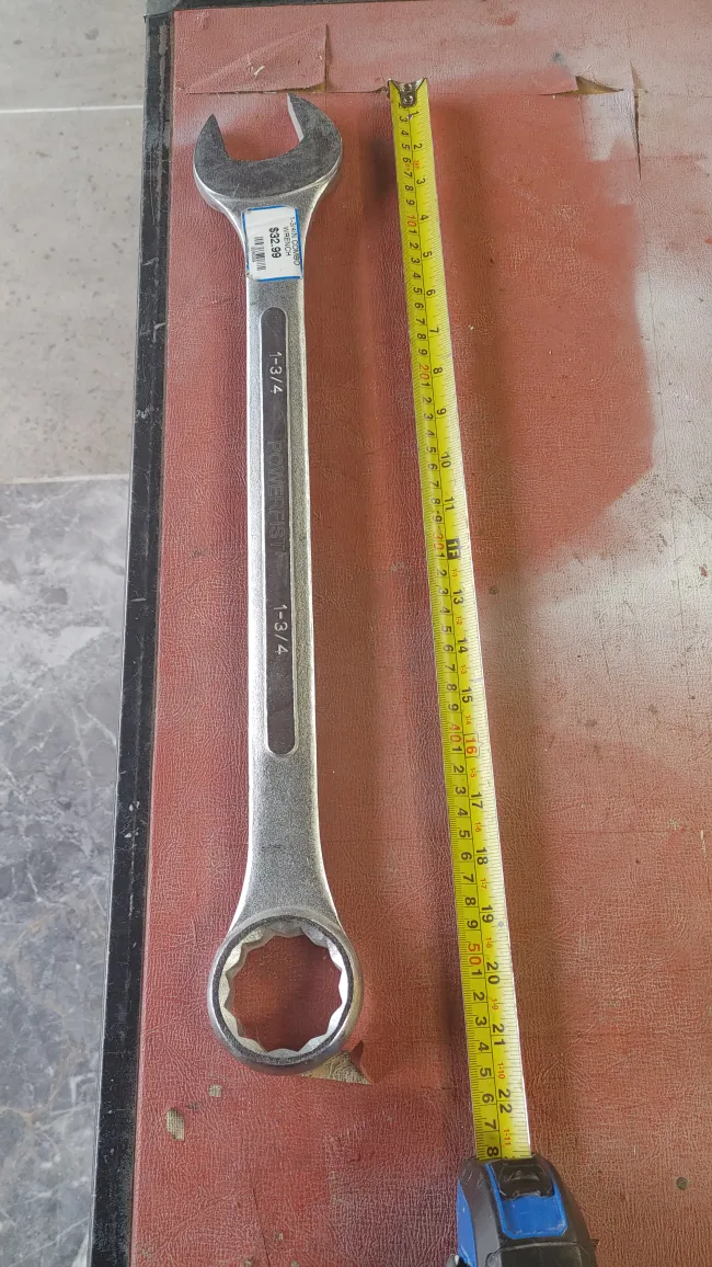 Large heavy duty wrench 1-3/4"  45 mm brand new image indicator(2)