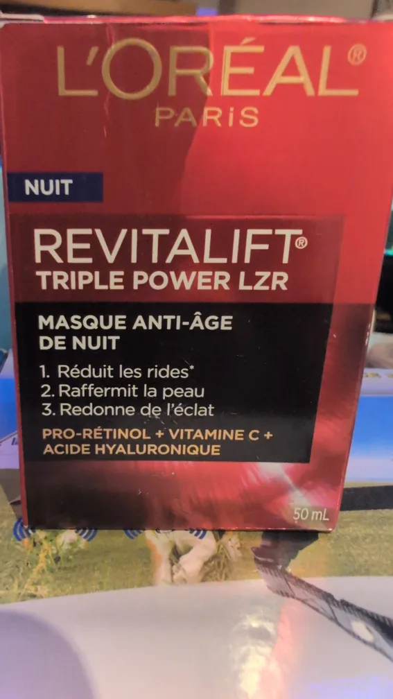 L'Oreal Revitalift Triple Power LZR Anti-Age Night Mask thumbnail