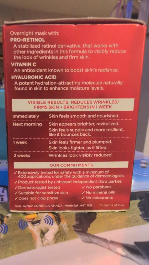 L'Oreal Revitalift Triple Power LZR Anti-Age Night Mask image indicator(3)