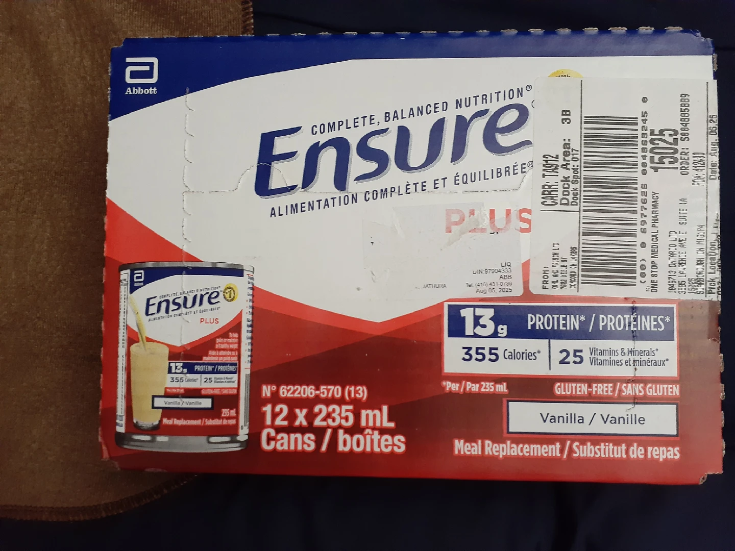 Ensure Plus Vanilla 12 x 235 mL - photo 2