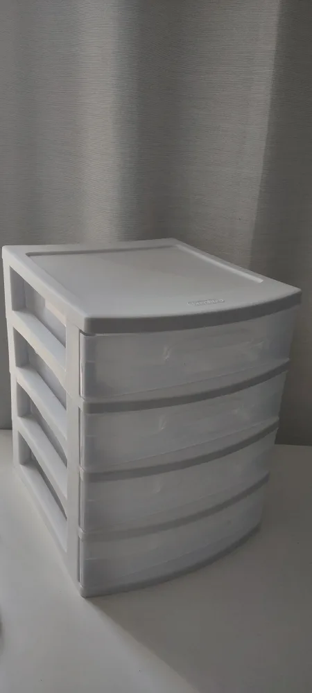 Sterilite 4-Drawer White Storage Tower 🥕 thumbnail