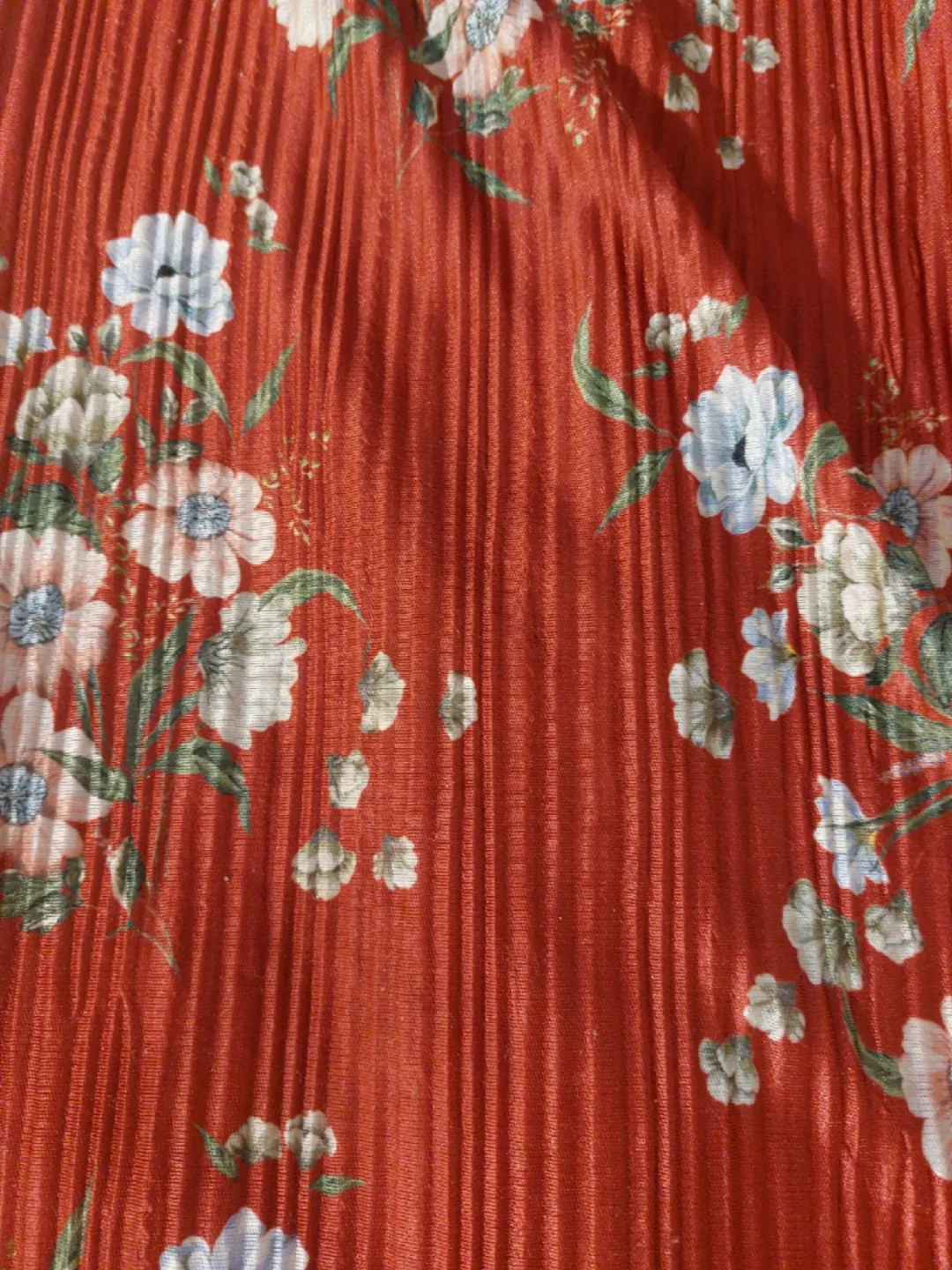 New Look Floral Print Wide Leg Pants - Size 4 image indicator(2)