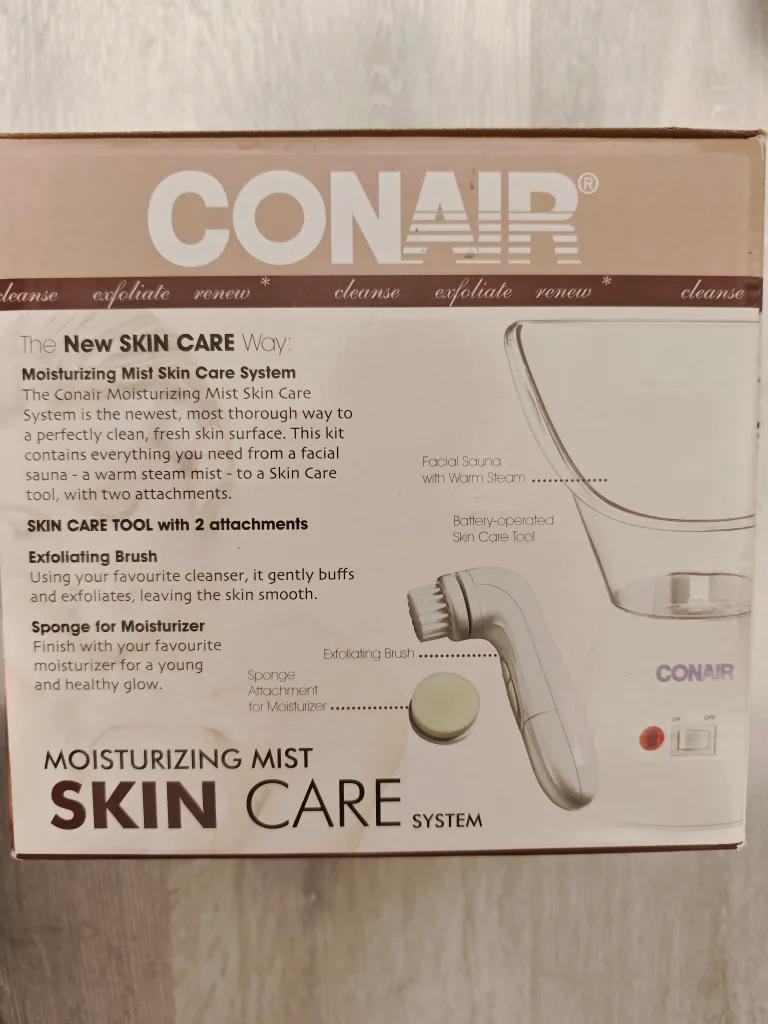 BNIB Conair Moisturizing Mist Skin Care System thumbnail