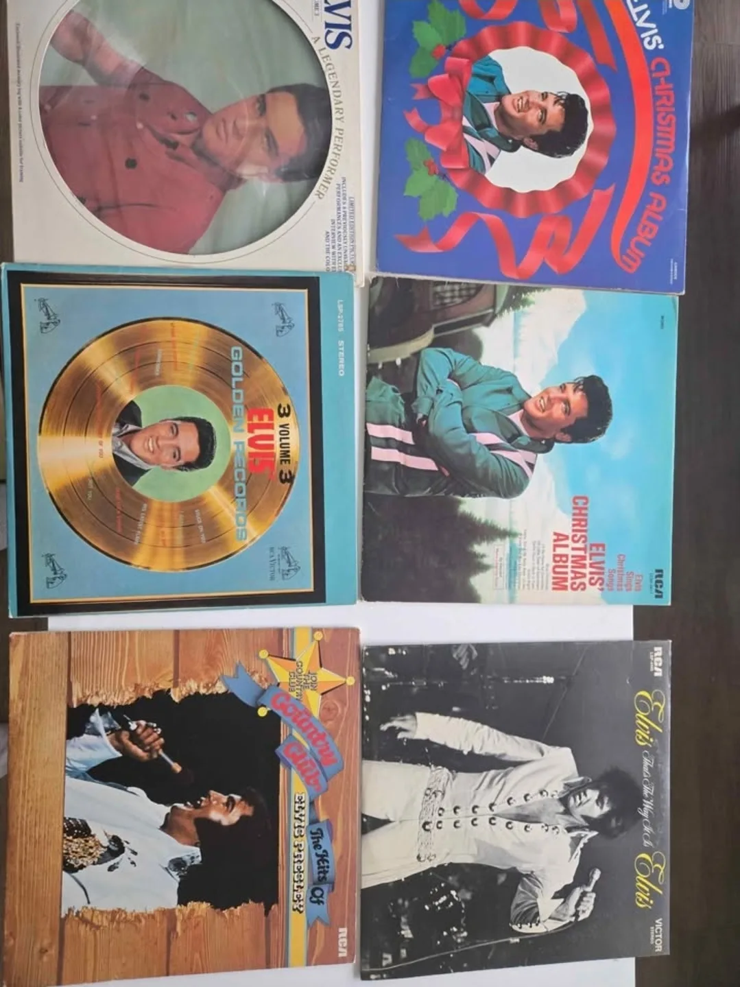 Elvis Presley Vinyl Records LOT FOR SALE thumbnail