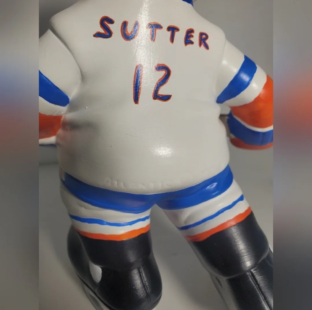 Rare Vintage Atlantic Molds Duane Sutter #12 NY Islanders Hockey image indicator(5)