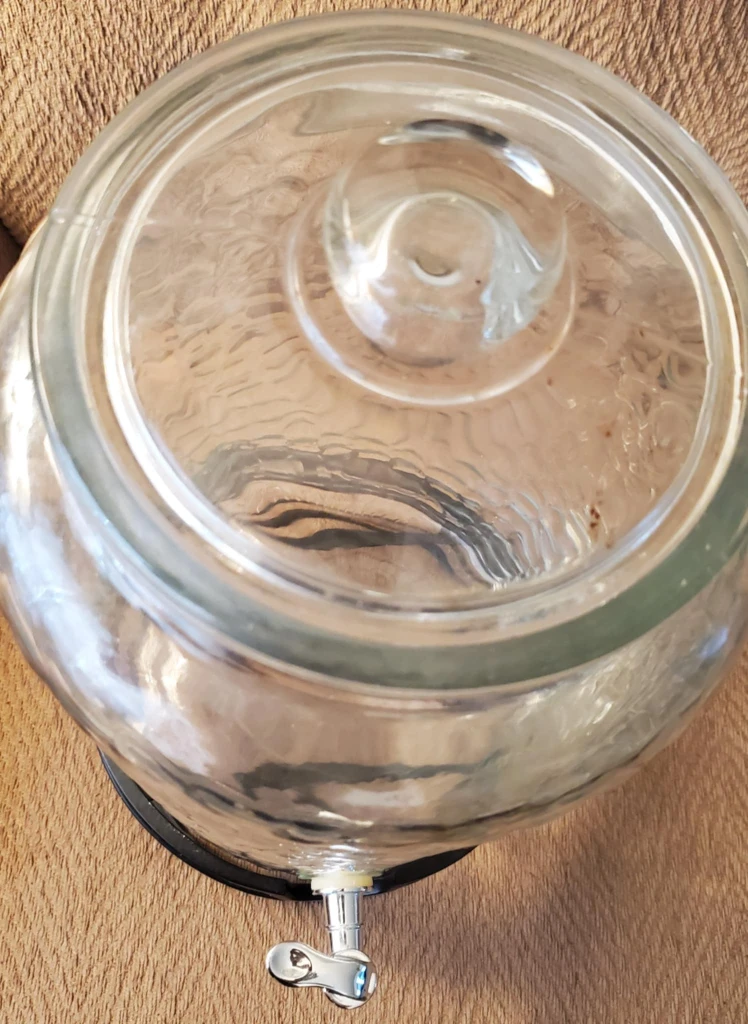 Glass Beverage Dispenser with Stand - photo 3