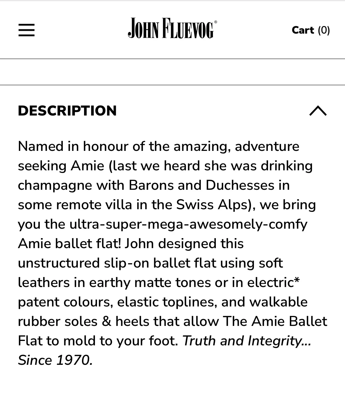 JOHN FLUEVOG INTEGRITY AMIE Ballet Flats image indicator(9)