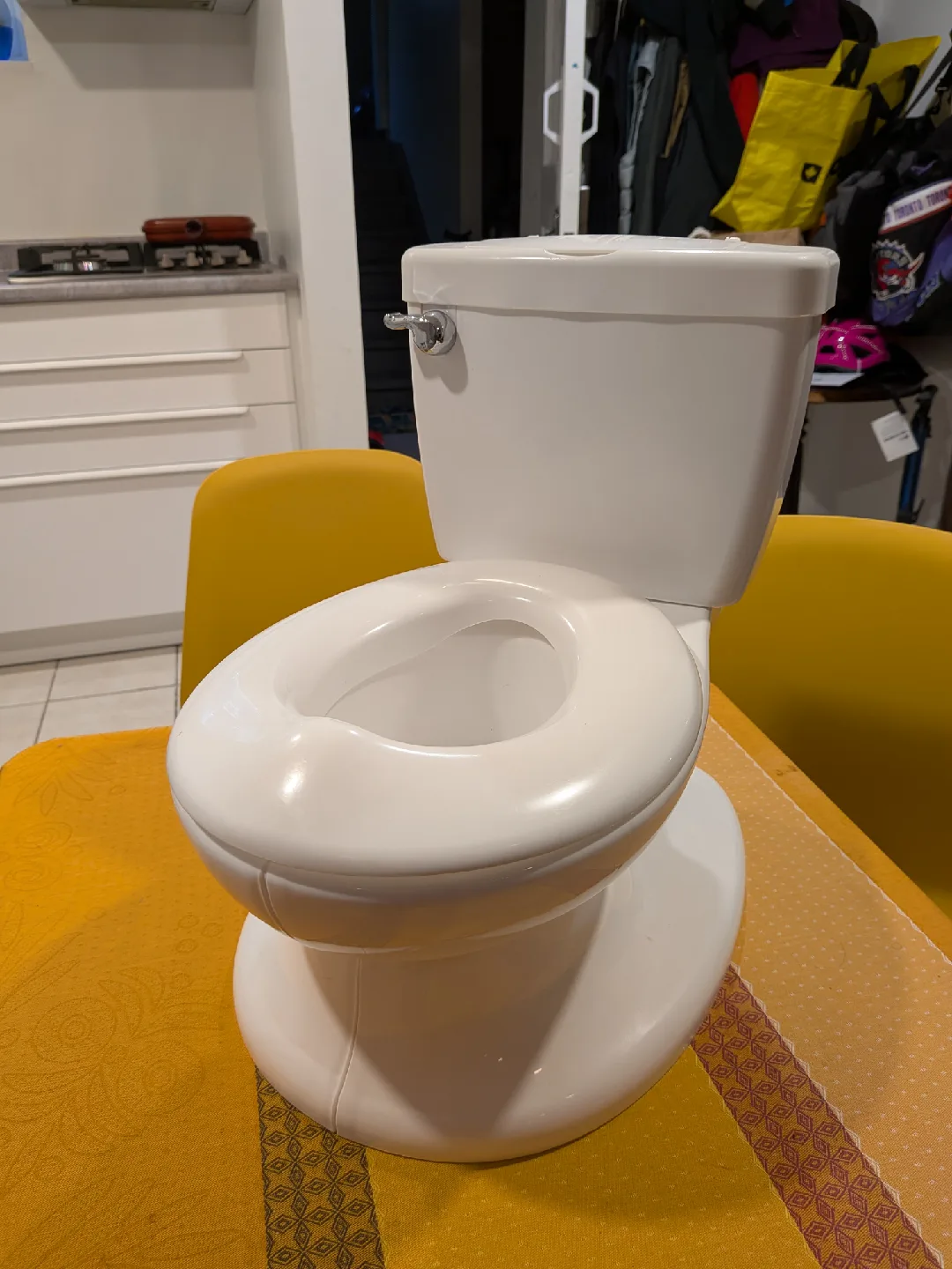 White Toddler Toilet Training Seat