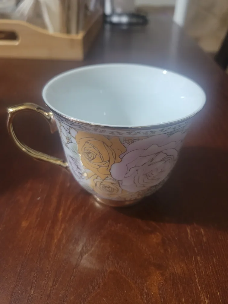 Tea Cup and Saucer Set with Stand image indicator(2)