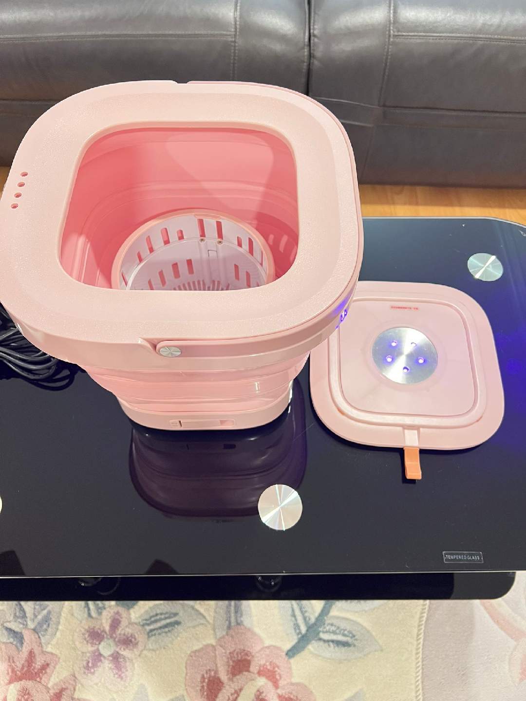 Moyu Collapsible Washing Machine - Pink - photo 3