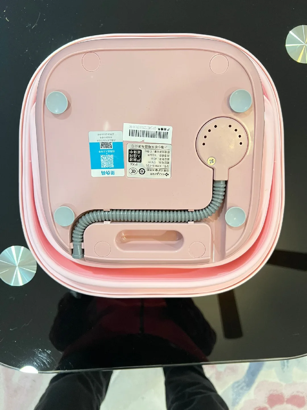 Moyu Collapsible Washing Machine - Pink image indicator(6)