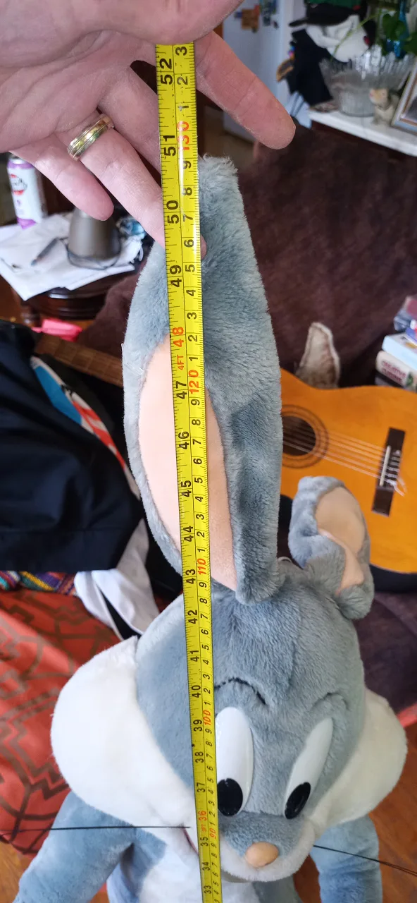 Large Bugs Bunny Plush Toy image indicator(7)