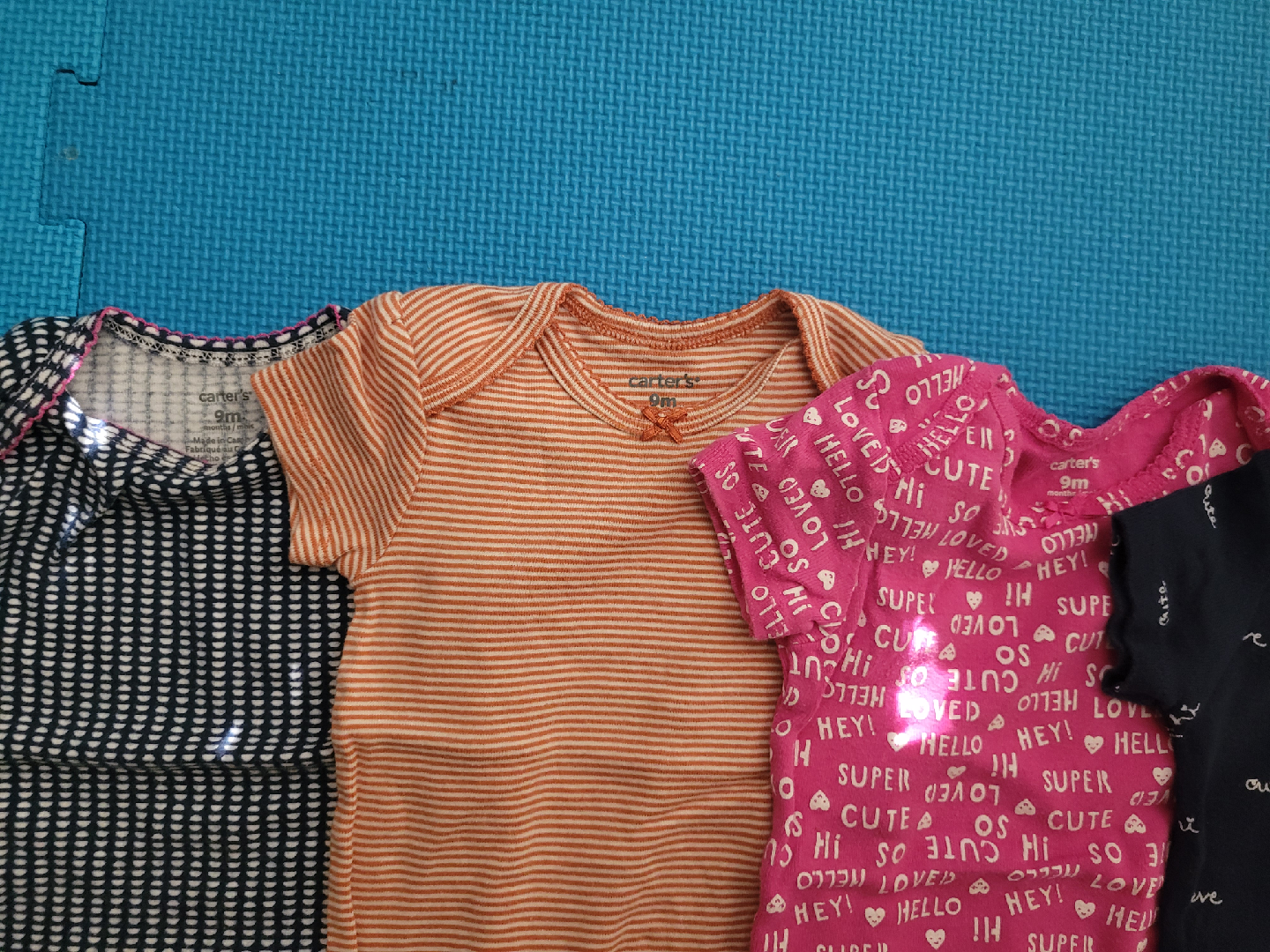 Carter's 9M Baby Bodysuits - Set of 6 - photo 3