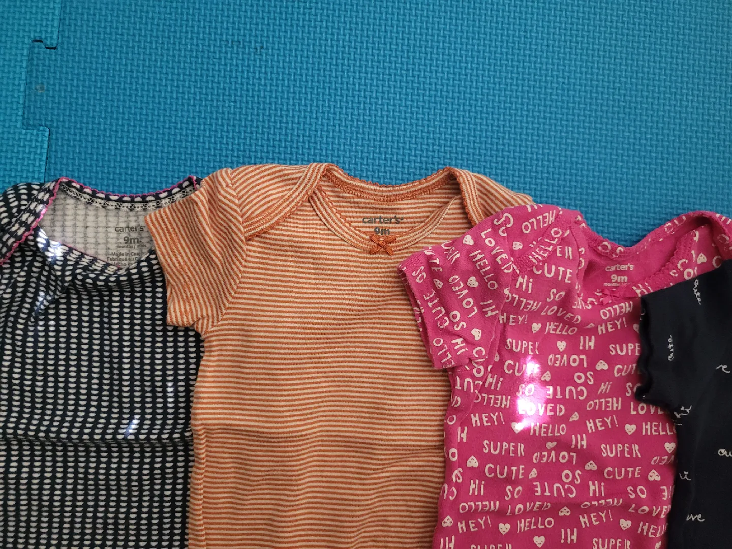 Carter's 9M Baby Bodysuits - Set of 6 image indicator(3)