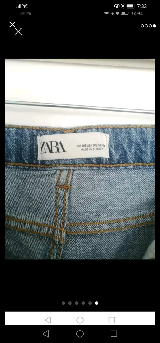 Zara Denim Jogger Jeans - XS image indicator(2)