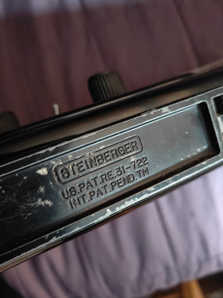 Steinberger Spirit GT-Pro Black Electric Guitar w/ Bag image indicator(5)