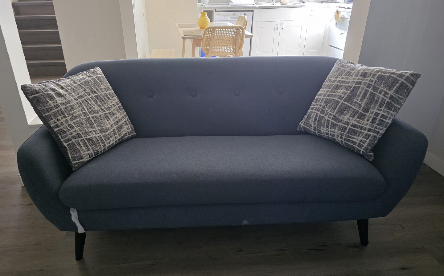 Blue Loveseat Sofa