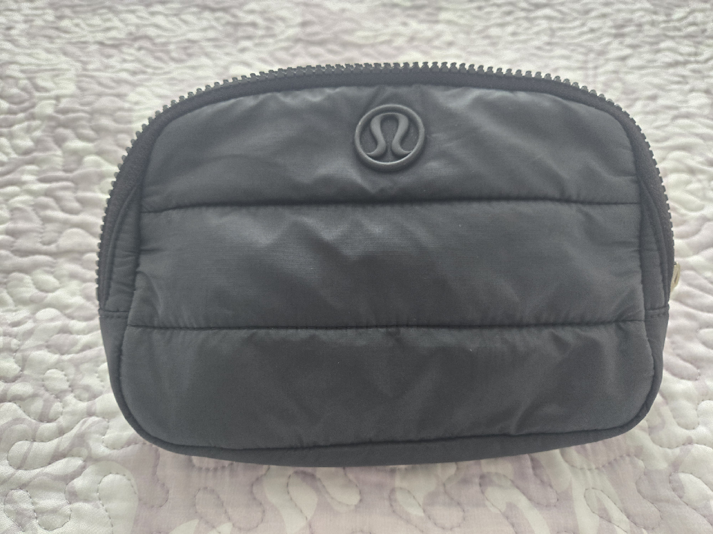 Lululemon Quilted Grid Belt Bag Black