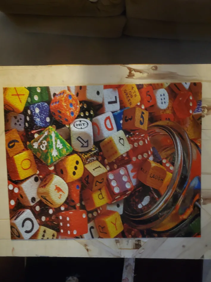 LUCKY ROLL DICE JIGSAW PUZZLE image indicator(2)