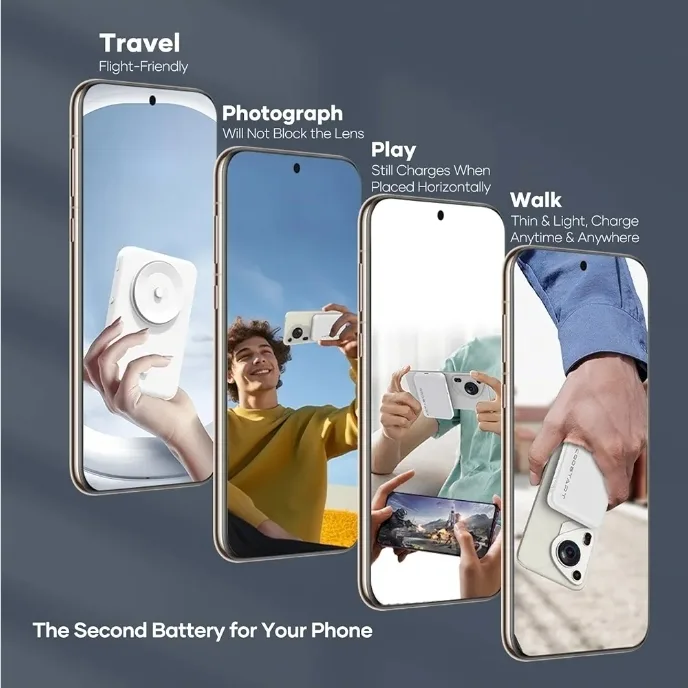 Wireless Portable Charger for Samsung image indicator(3)