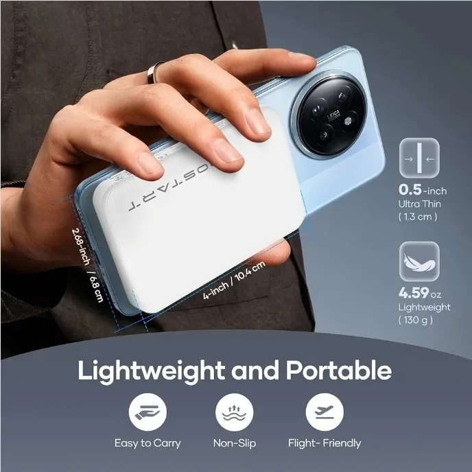 Wireless Portable Charger for Samsung image indicator(4)