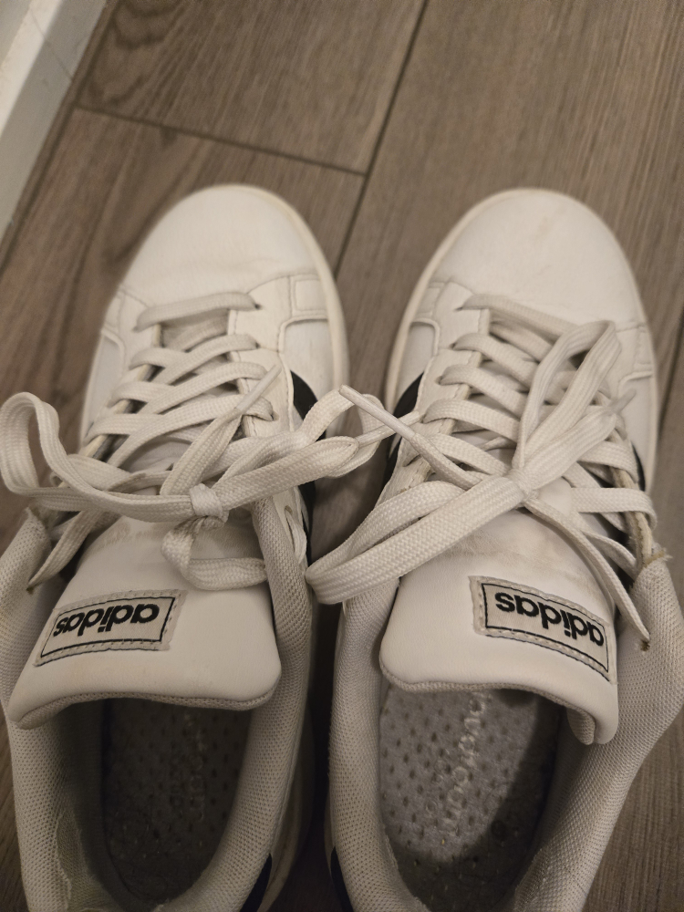 Adidas Grand Court White/Black Sneakers - photo 3