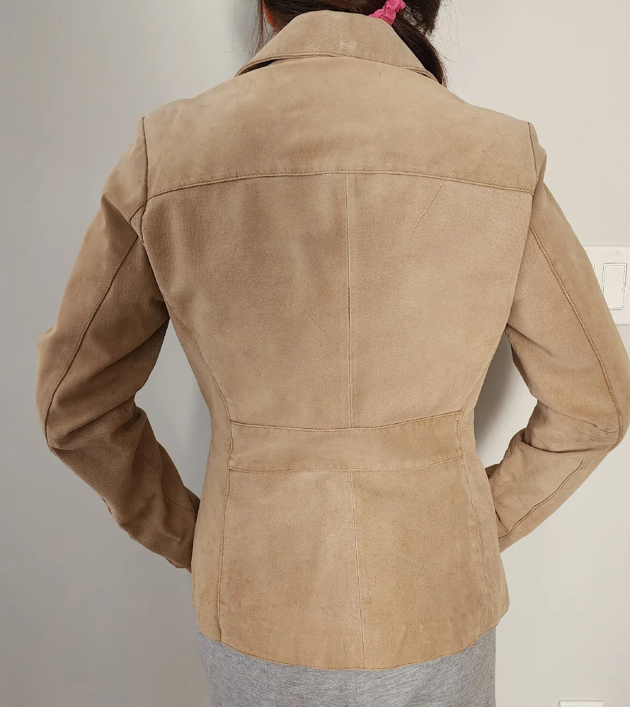 WOMEN'S Wilson's Leather Maxima Suede Jacket - Size Small image indicator(5)