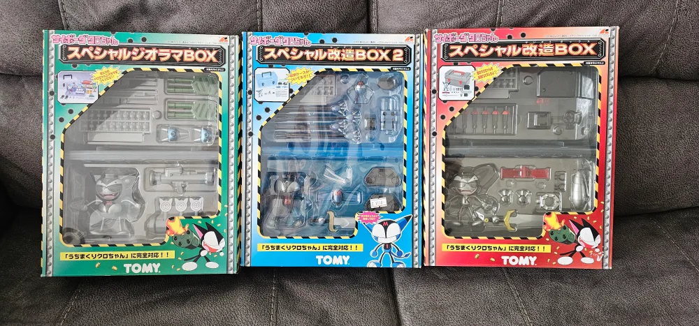 Tomy Cyborg Kuro Chan Action Figures thumbnail