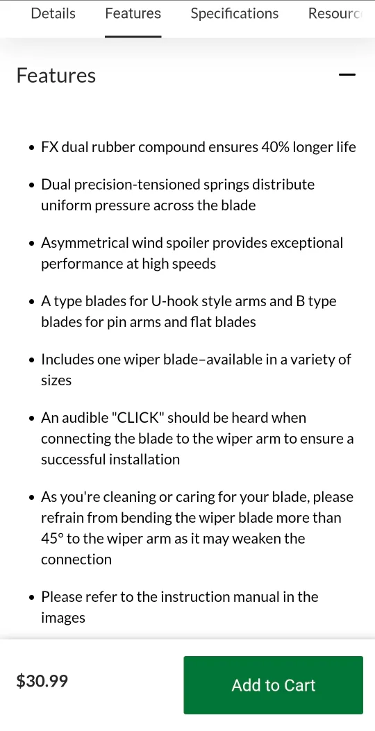 2 Brand New Bosch Icon Wiper Blade $20 Each image indicator(4)